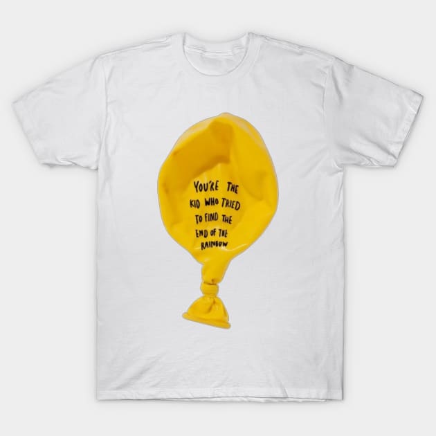 Balloon: Your child who is trying to find the end of the rainbow T-Shirt by ghjura